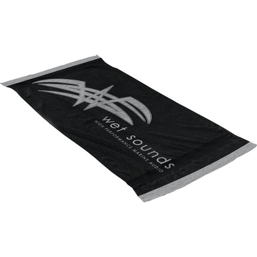 POP-TOWEL-BLK | Wet Sounds Beach Towel