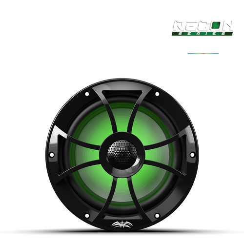 Wet Sounds RECON 8 black speaker for boats and powersports audio systems