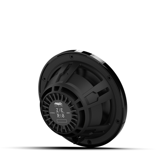 Motorcycle audio upgrade featuring ZERO 8 speakers in black fairing install