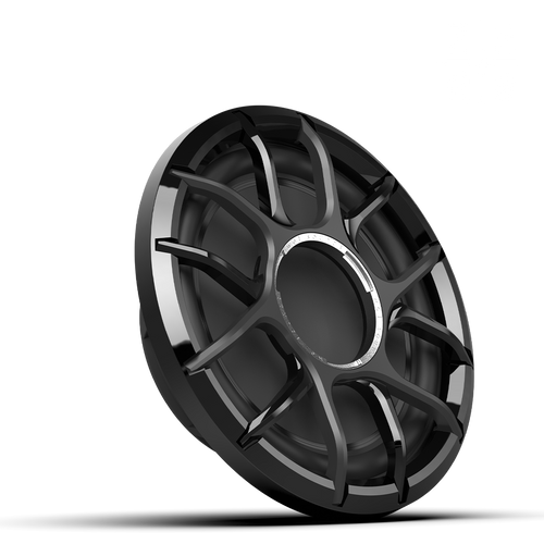 Wet Sounds Zero Series™ 12-inch 4Ω High-Output Sealed Enclosure Marine Subwoofer with Black XZ Grille