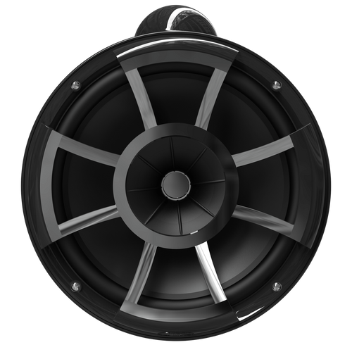 REV10™ Black V2 Wet Sounds Revolution Series 10" Black Tower Speakers