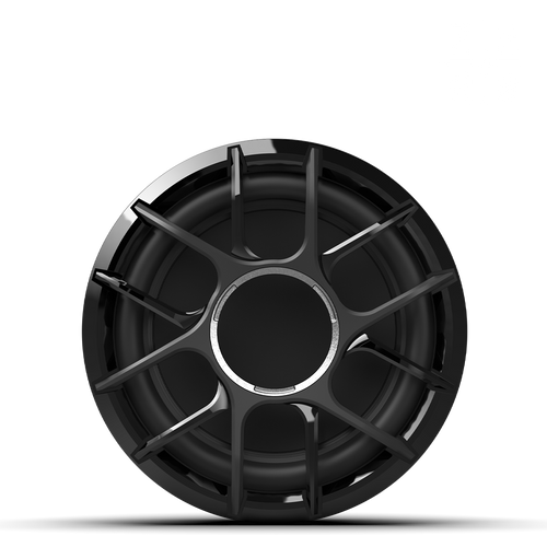 Wet Sounds Zero Series®  10-inch 2Ω High-Output Sealed Enclosure Marine Subwoofer with Black XZ Grille