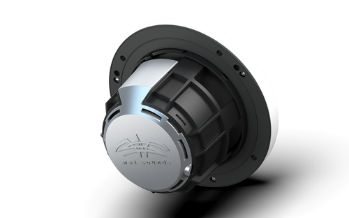 REVO 6 XS-W-SS V3 | REVO Series 6.5-inch High-Output Component Style Coaxial Speakers w/ XS-White-Stainless Steel RGB Grilles