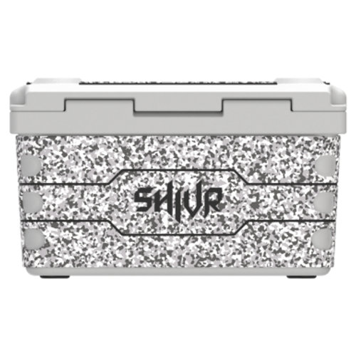 SHIVR 55 FULL KIT SNOW OVER BLK | Foam-Traction Kit (Cooler Sold Separately)