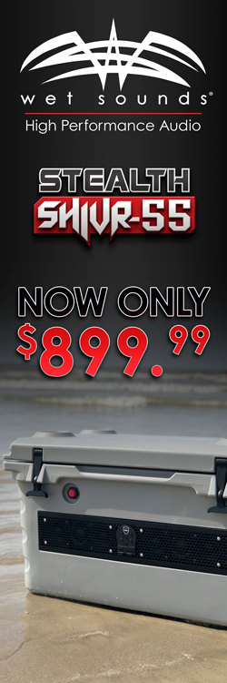 Wet Sounds SHIVR-55 Bluetooth Soundbar Cooler