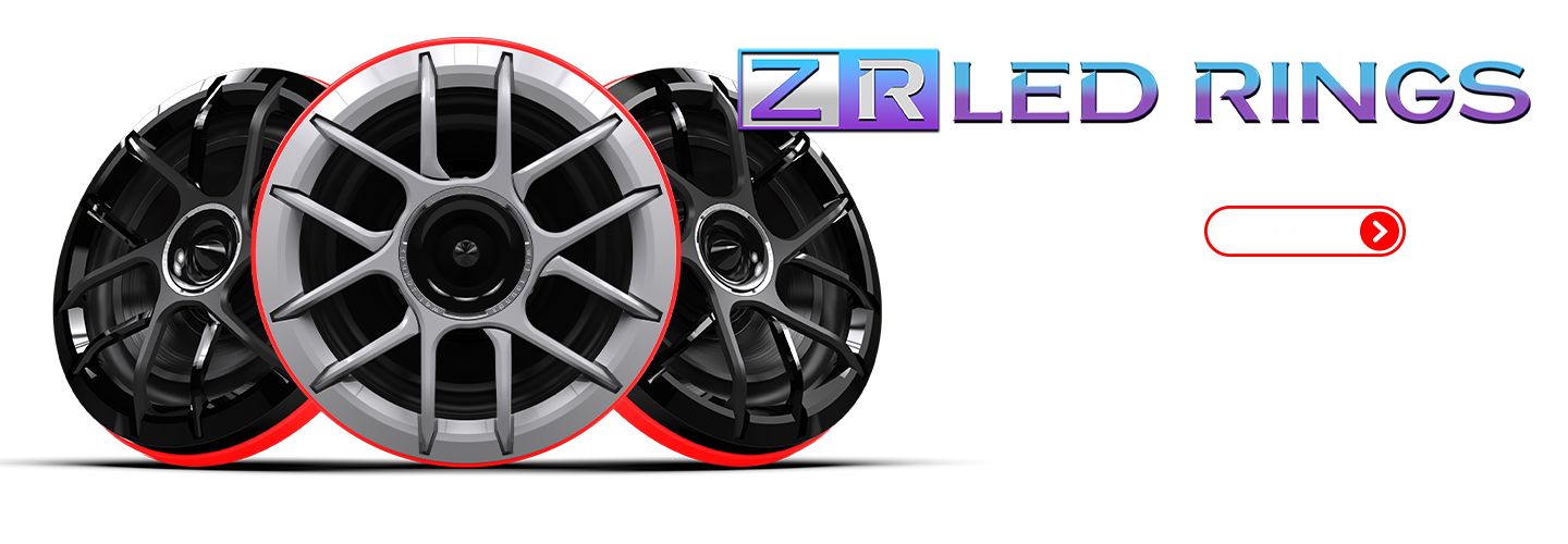 Zero Series™ 8-inch High-Output Component Style Coaxial Speakers 