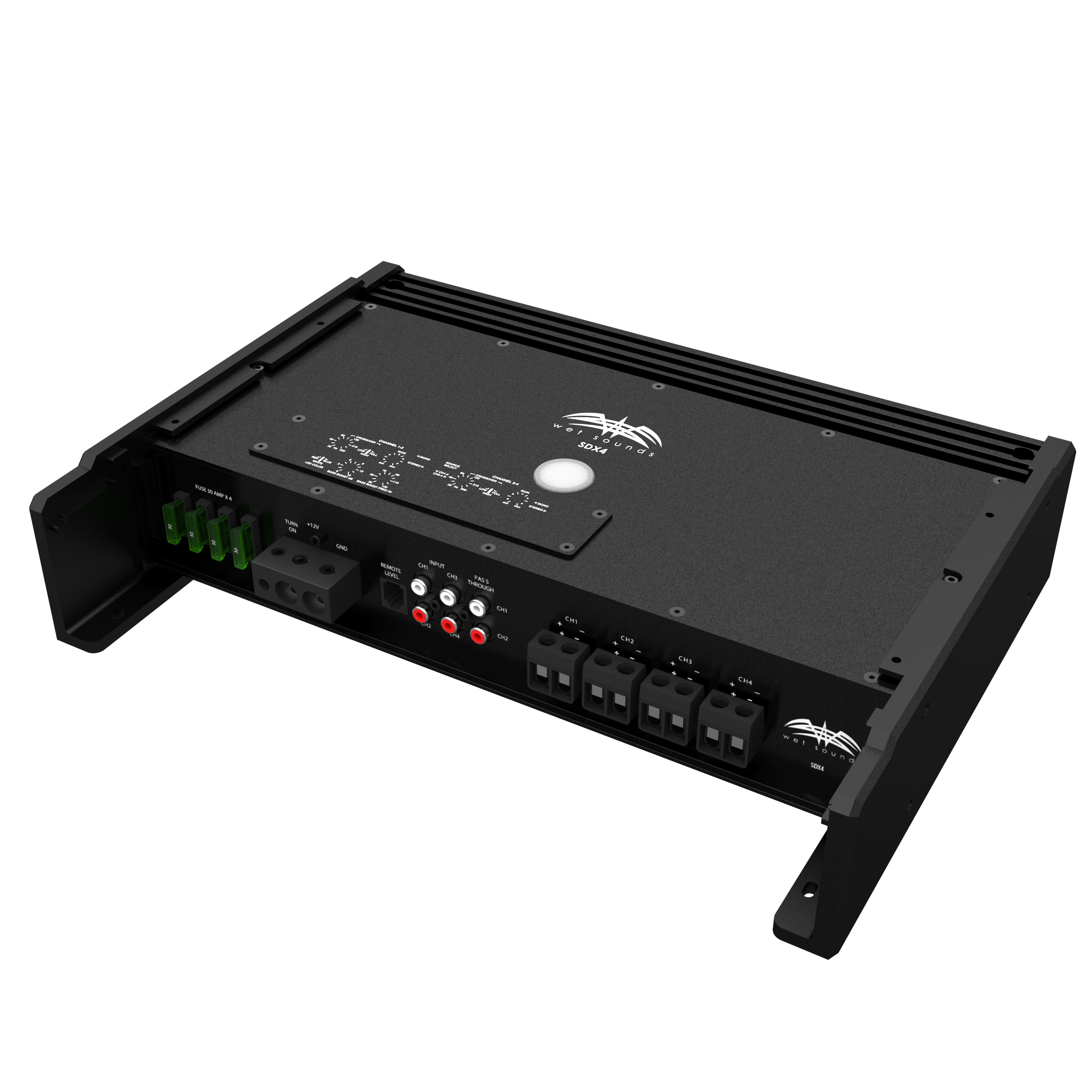 Wet Sounds Sinister SDX4 4-Channel Marine Amplifier
