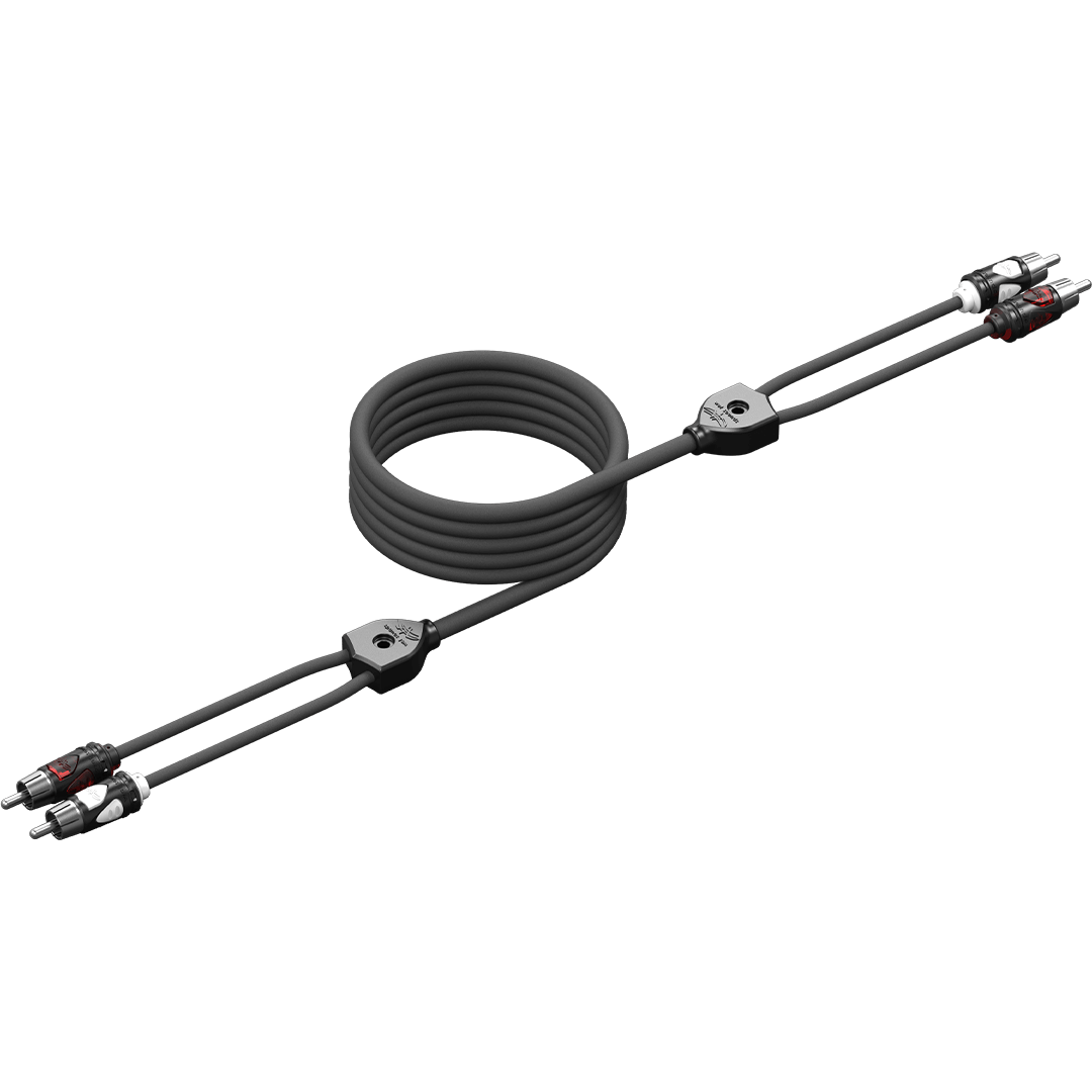 2‑Ch 5m RCA Cable for Audio Systems | Wet Sounds 2‑Ch 5m RCA Cable for Audio Systems | Wet Sounds