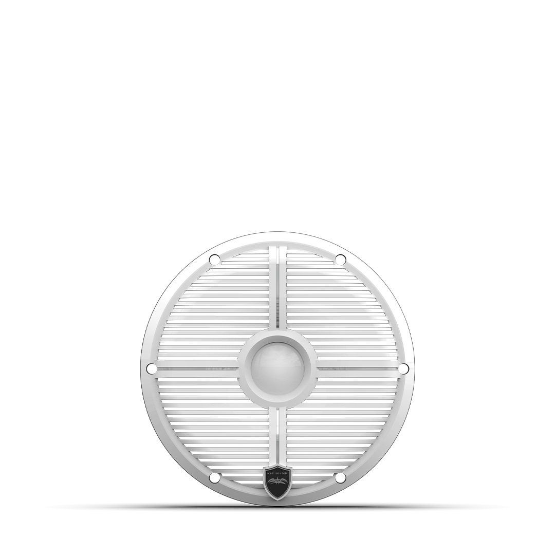 REV 8 FA XW White Subwoofer Grille | Wet Sounds