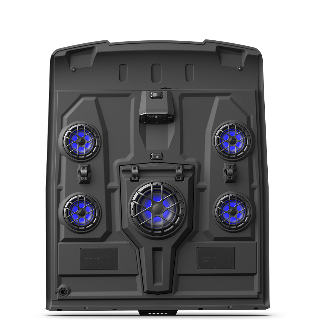 Wet Sounds™ 5-Speaker Ranger Roof Audio System