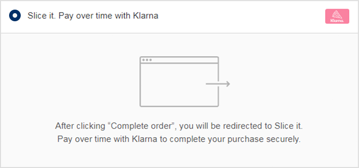 Klarna Step 1