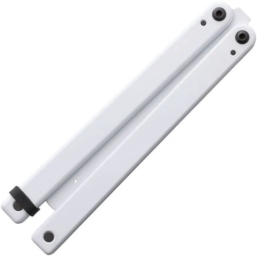 Squid Industries Squiddy White CPVC Balisong Butterfly Trainer