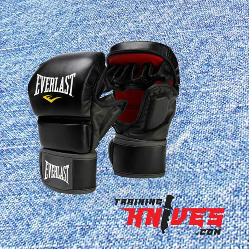 Hero View of the Everlast Striking Training Gloves Large/X-Large Black SKU: 7773LXL