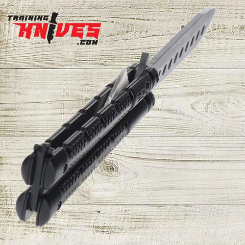 K25 Red 420 Tanto Balisong Butterfly Trainer 02195