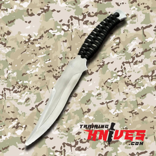 KEK Aluminum Black Polymer Hagganah Military Trainer H1 full-length aluminum military training knife
