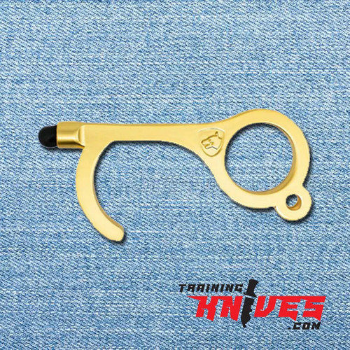 Full Guard Dog Gold No Touch Door Opener and Stylus Hand Tool