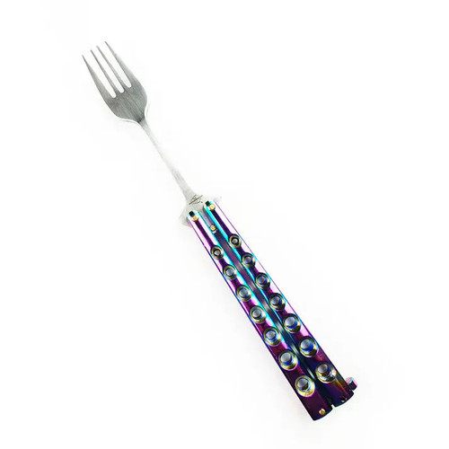 Rainbow 440 Butterfly Balisong Fork