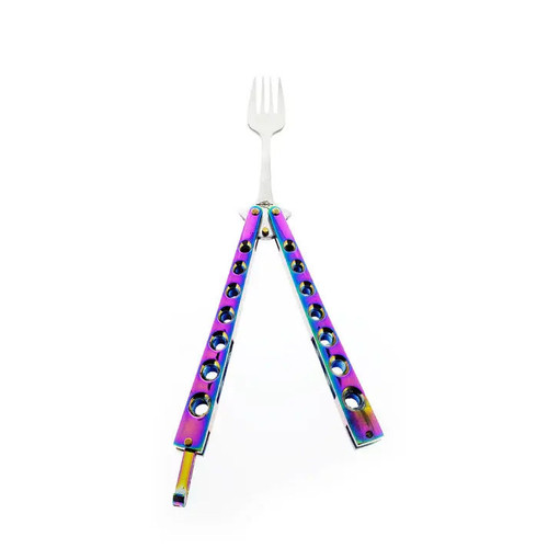Rainbow 440 Butterfly Balisong Fork