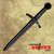 Hero View of the Cold Steel Polypropylene Black Dagger Sword Trainer SKU: CS92BKD