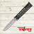 Bear Ops USA 440 Satin Blade Galaxy Epoxy Handle Bear Song VIII Balisong Trainer full item shown open.