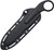 Trainer Inside Sheath View of Civivi Varius Black Fixed Karambit Military Dagger Training Knife CIVC22009C1