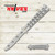 Black Legion Gun Metal Balisong Butterfly Trainer fully open showing balanced handles and blunt blade for safe practice