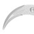 Blade View of the High Desert Blade Works Tarani Stonewashed Aluminum Training Karambit TTK-A