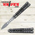 Snake Eye Tactical Black Balisong Butterfly Training Knife SKU: PK-1333BKBK Snake Eye Tactical Black Balisong Butterfly Training Knife SKU: PK-1333BKBK