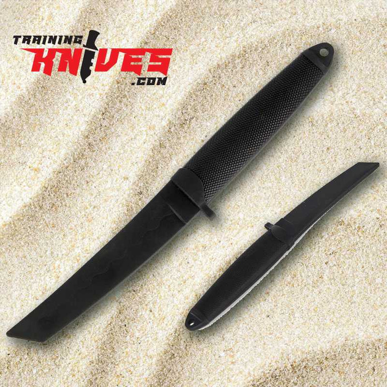 Black Soft Rubber Training Tanto Knife 5K1-SI18306