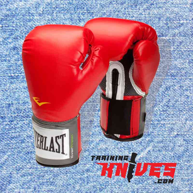 Everlast Pro Style Red 16 oz Training Boxing Gloves 302116, Non Knives, Training Knives. TrainingKnives.com