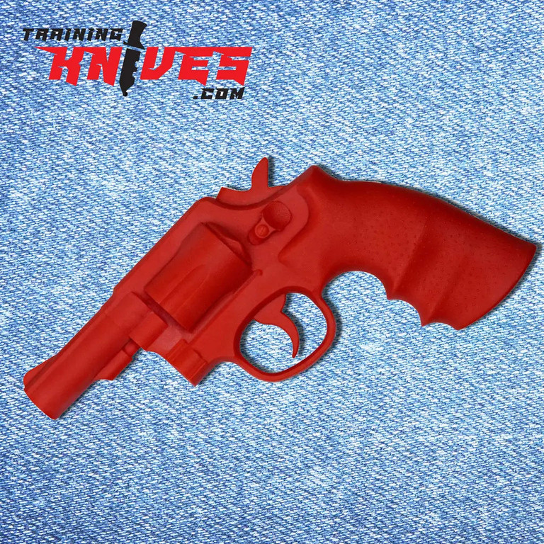 BladesUSA Martial Arts Training Equipment Rubber Training Gun E408R shown