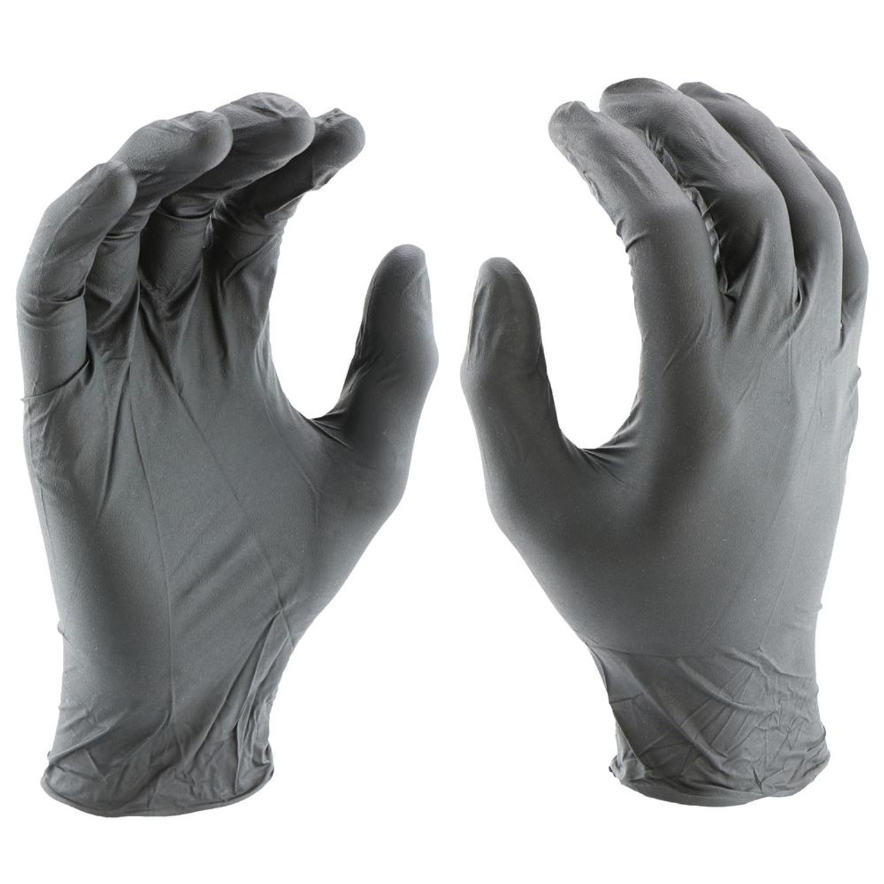 black nitrile gloves