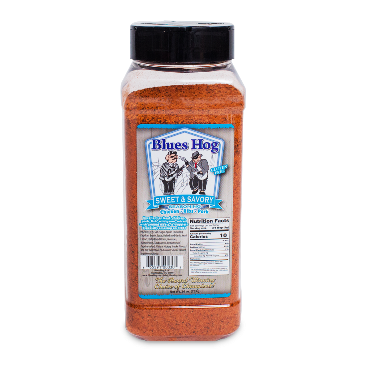 Blues Hog Sweet & Savory Rub - 26 oz