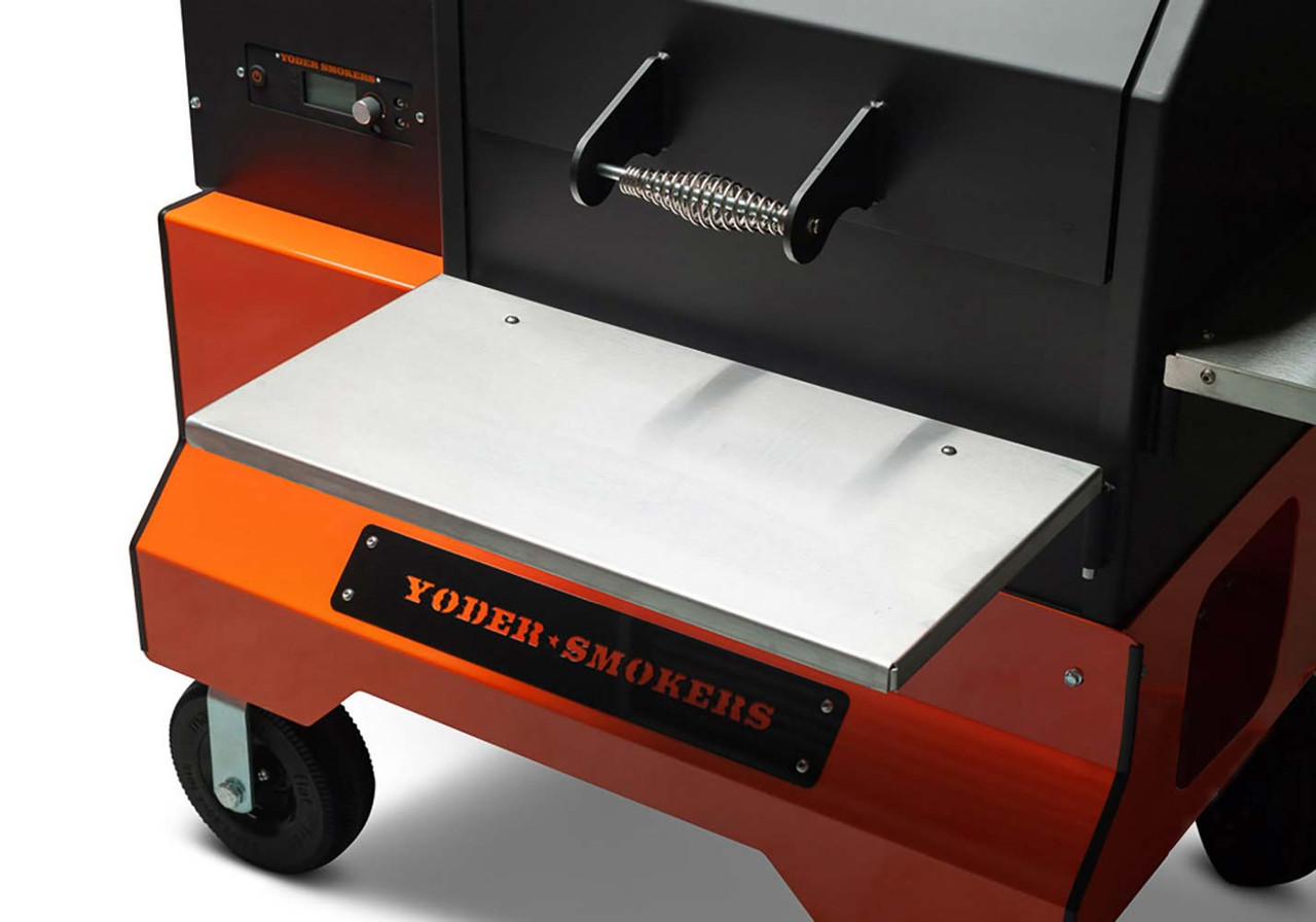 Yoder YS-640 Pellet Smoker with Comp Cart (Orange)