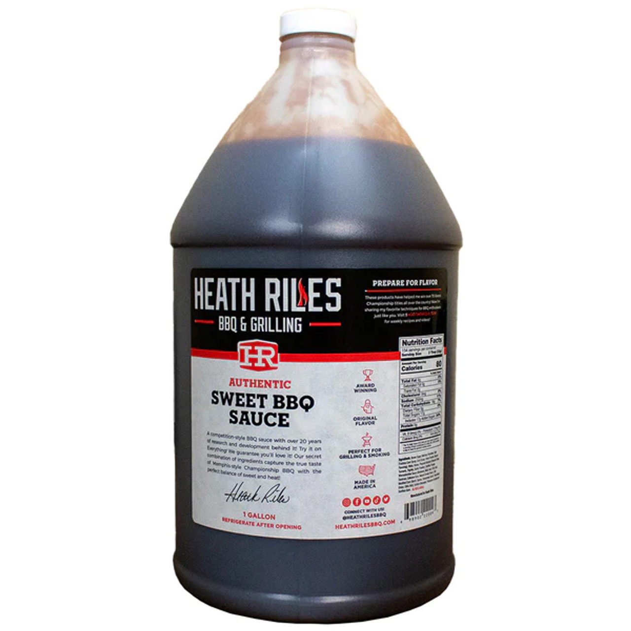 Heath Riles Sweet Sauce Gallon