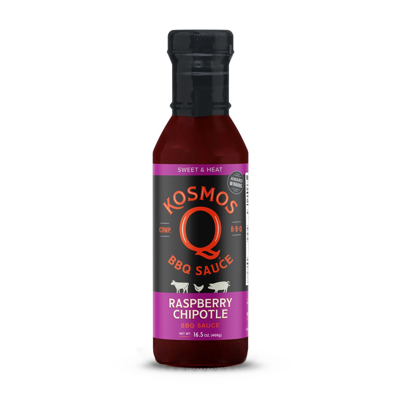 Kosmo's Sauce Raspberry Chipotle 16.5 oz