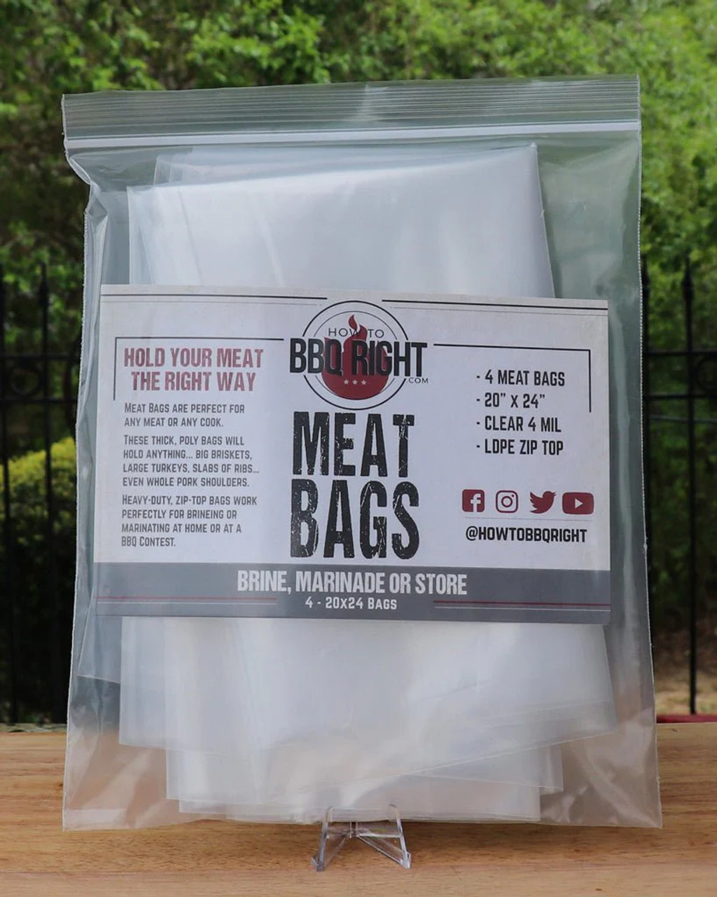 Killer Hogs 20x24 Brine Bag 4 pk