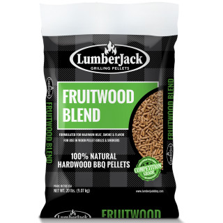 Lumber Jack Fruitwood Blend Pellets - 20 lb 