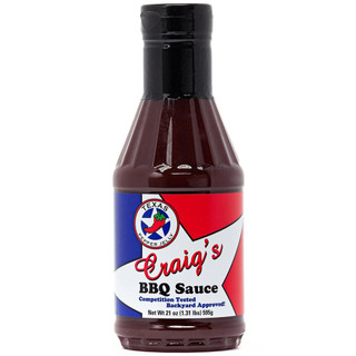 Texas Pepper Jelly Craig's Barbecue Sauce 20 oz