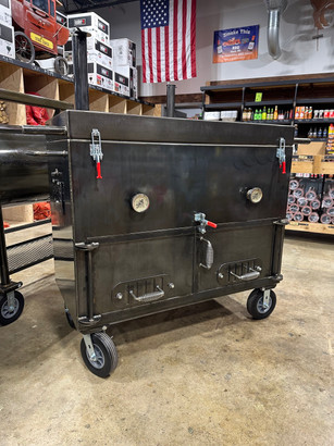 1904 Pits "The Trolley" 2'x4' Direct Heat Smoker 1904 Pits "The Trolley" 2'x4' Direct Heat Smoker