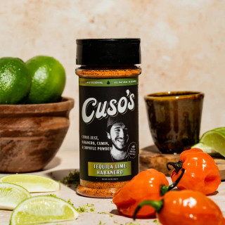 Cuso's Tequila Lime Habanero Seasoning 5 oz