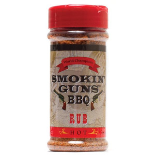 Smokin Guns Hot Rub - 7 oz