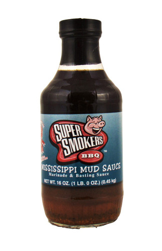 Super Smokers Mississippi Mud Marinade 16 oz