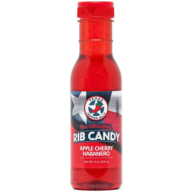 Texas Pepper Jelly Rib Candy Apple Cherry Habanero - 12 oz