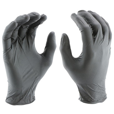 Microflex Disposable Black Nitrile Gloves