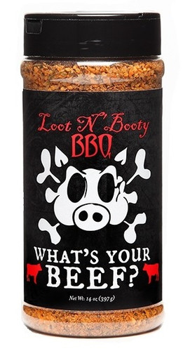 Loot N' Booty Beef Rub - 13 oz