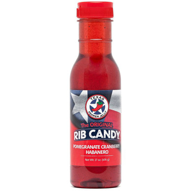 Texas Pepper Jelly Pomegranate Cranberry Habanero Rib Candy 12 oz