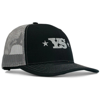 Yoder Trucker Hat Black/Charcoal