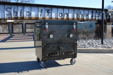 1904 Pits "The Trolley" 2' x 3' Direct Heat Cooker