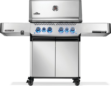Napoleon Prestige 500 LP Gas Grill with Infrared Rear & Side Burners - Stainless Steel